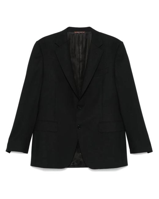 Canali Black Wool Blazer for men