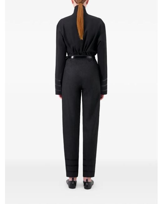 Coperni Black Tailored V-Neck Jacket