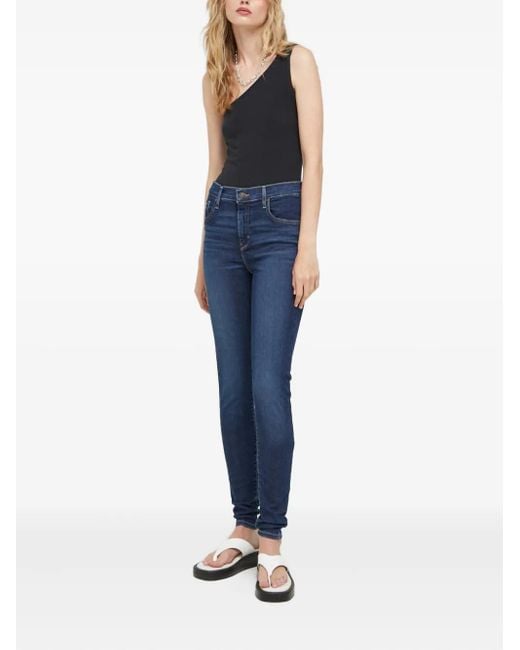 Levi's Blue Five-Pocket Jeans