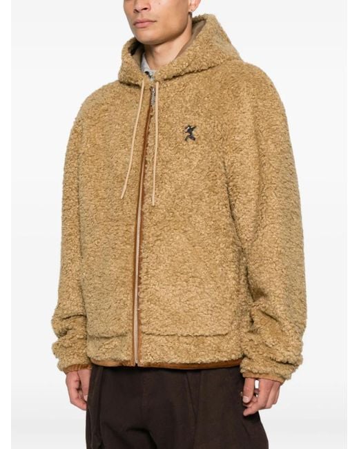 Marni Natural Hooded Zip-Up Jacket for men