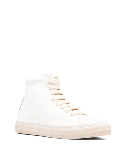 Moma White Vin Sneakers