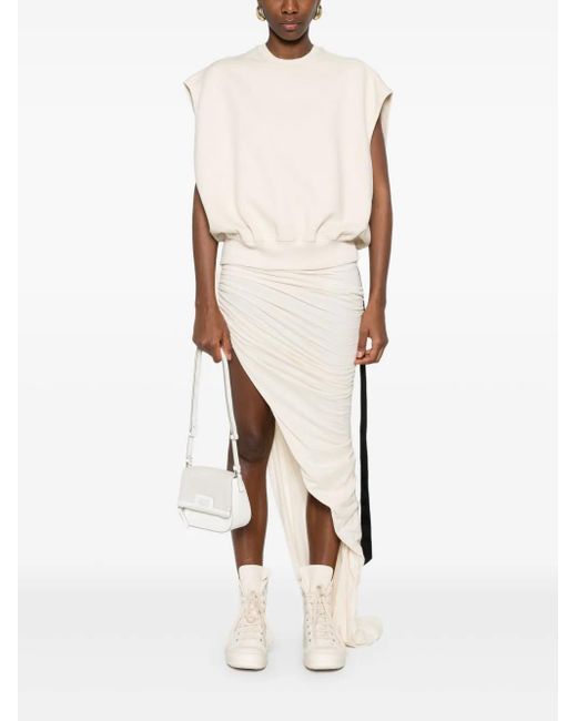 Rick Owens White Jumbo Vest