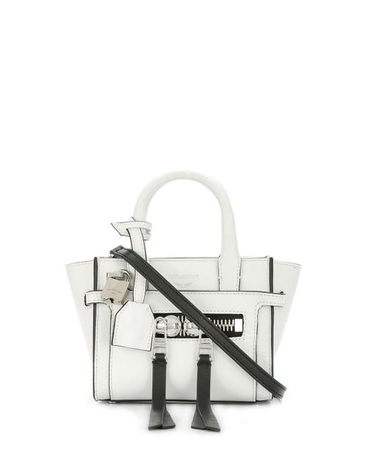 Mini sac à main Candide Zadig & Voltaire en coloris White