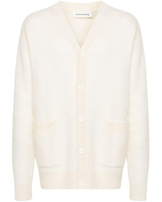 Frankie Shop Lucas Button-up Vest in het White voor heren