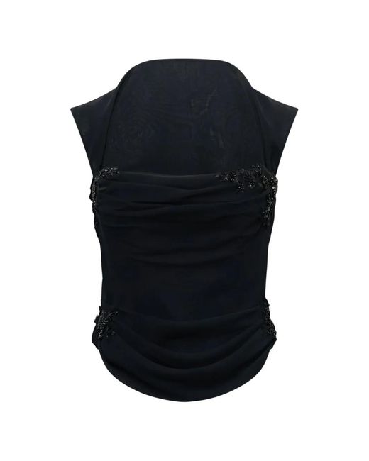 Stolen Stores Black Belle Draped Lace Corset