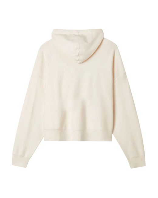 Izzue White Drawstring Hoodie