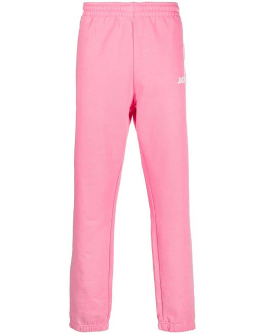 Jacquemus Pink Le Jogging Track Pants