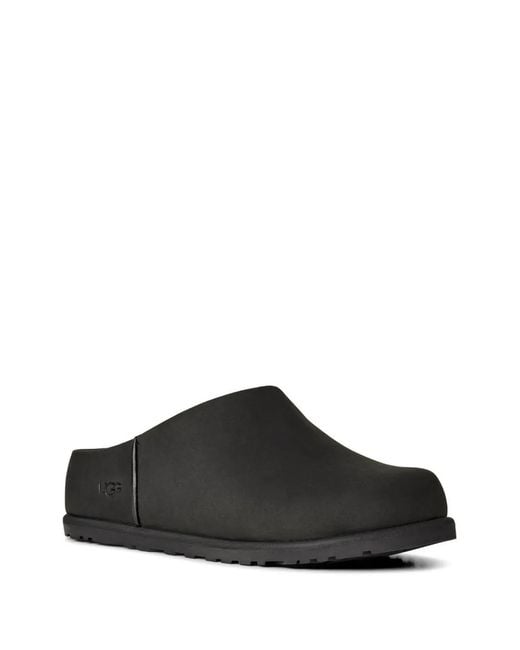 Ugg Black Otzo Leather Clogs