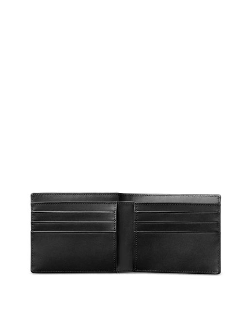 A.P.C. Black Aly Smooth Leather Wallet for men