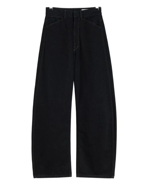 Lemaire High Waist Curved Jeans in het Blue