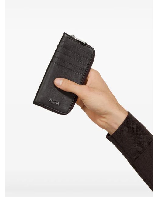 Zegna Black Secondskin Wallet for men