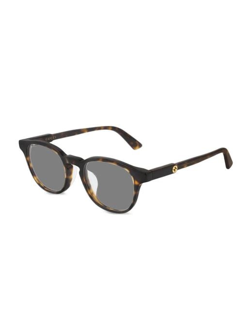 Gucci Brown Eckige Sonnenbrille