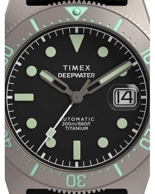 Timex Black Deepwater Reef 200 41Mm for men