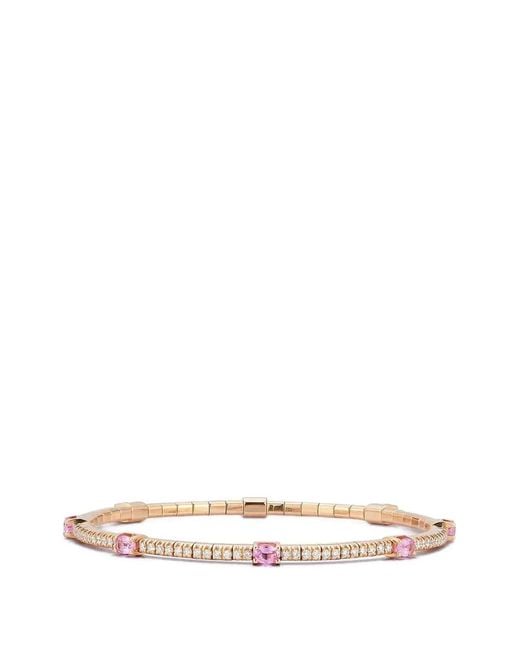 ’ROBERTO DEMEGLIO Metallic Sapphire-Embellishment Bracelet