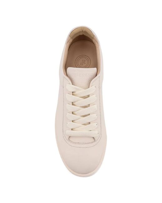 Referenc Natural Leather Sneakers for men