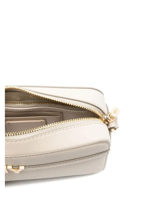 Borsa A Tracolla Con Logo di DKNY in Natural