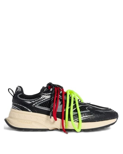 DSquared² Green Sprinter Sneakers for men