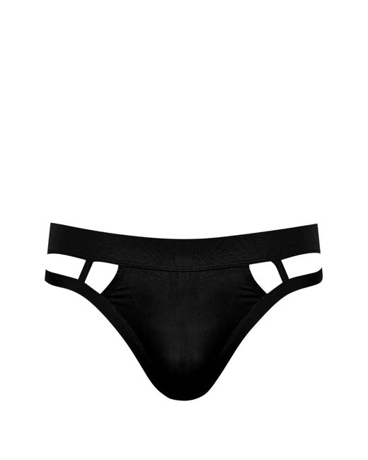 Maison Close Black Pure Tentation Briefs for men