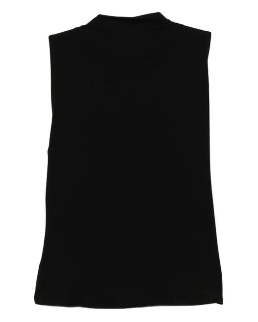 Reformation Black Marlo Top