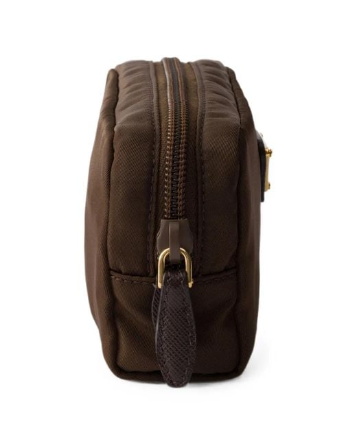 Prada Brown Micro Re-Nylon Pouch