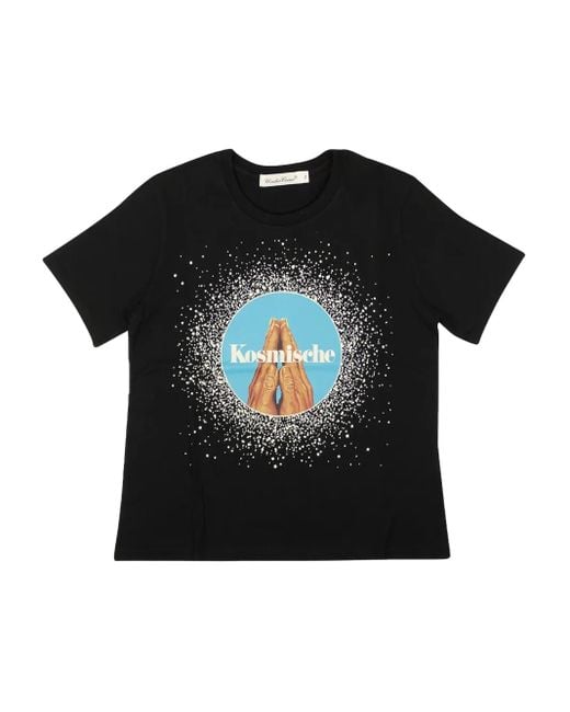 T-Shirt Komische Hands di Undercover in Black da Uomo