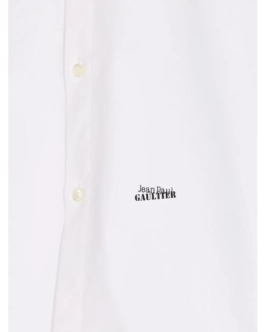 Jean Paul Gaultier White Button-front Shirt