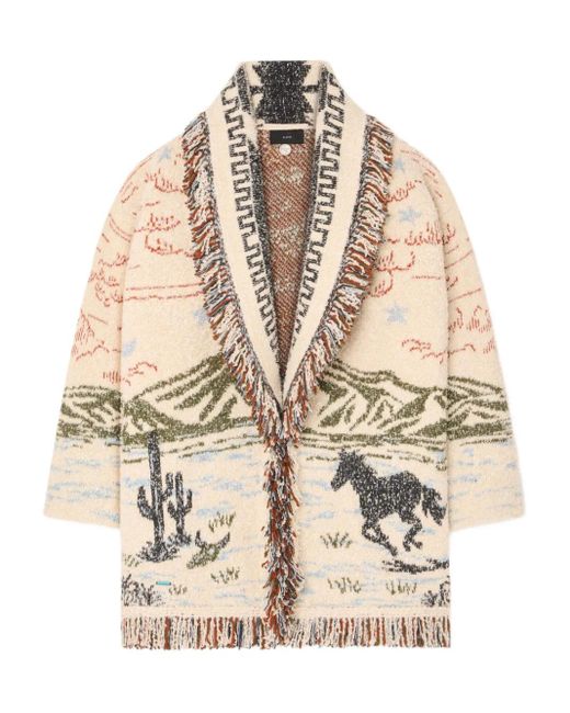 Alanui Sunset Riders Vest in het Natural