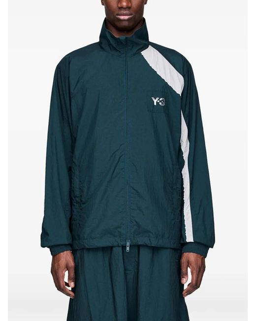 Y-3 Blue 3-Stripes Jacket for men
