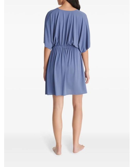 Eres Blue Naia Mini Dress