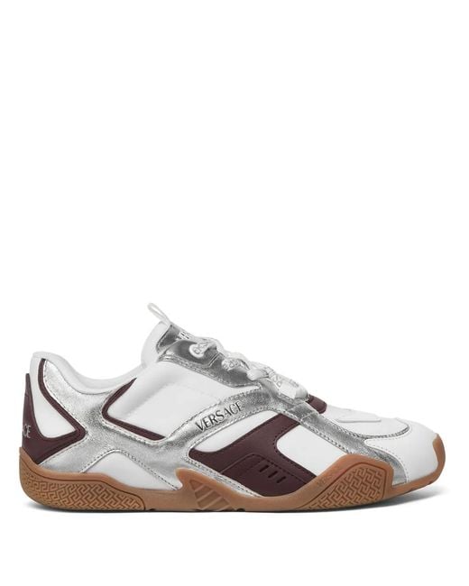 Versace White Galaxia Sneakers