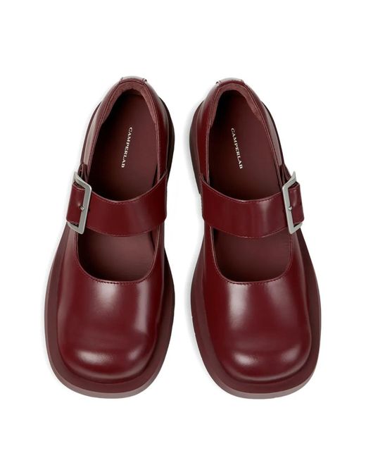 CAMPERLAB Purple Buckle Ballerina