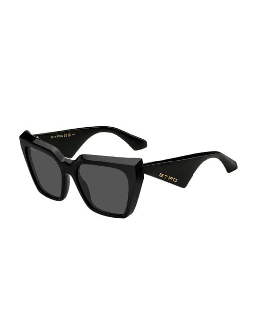 Etro Black Tailoring Sunglasses
