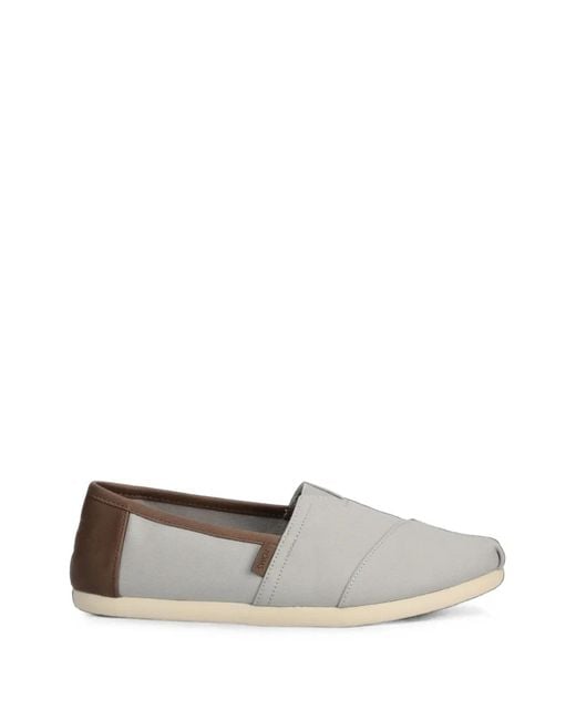 TOMS Klassische Espadrilles in White für Herren