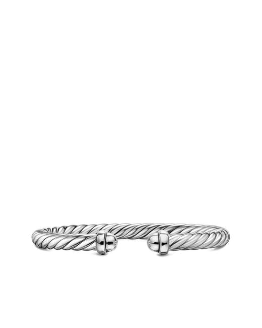 Bracciale Cable Flex di David Yurman in White