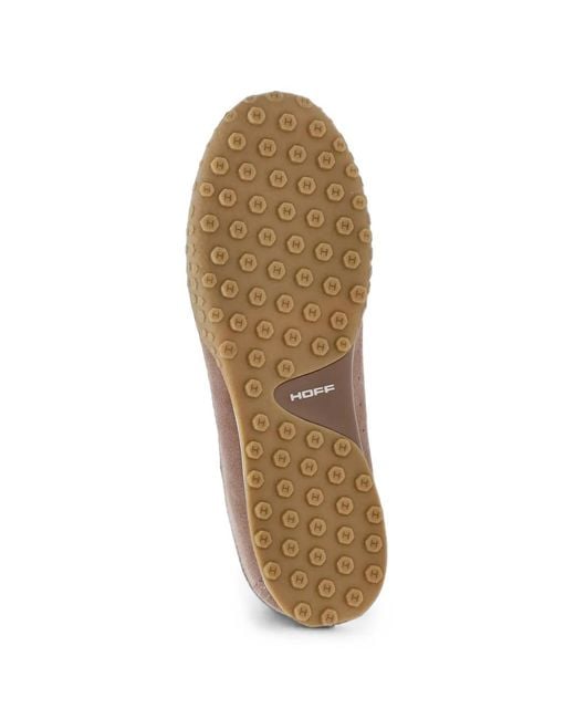 HOFF Brown Suede-Finish Sneakers