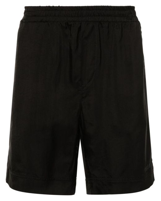 Shorts con ricamo di MSGM in Black da Uomo