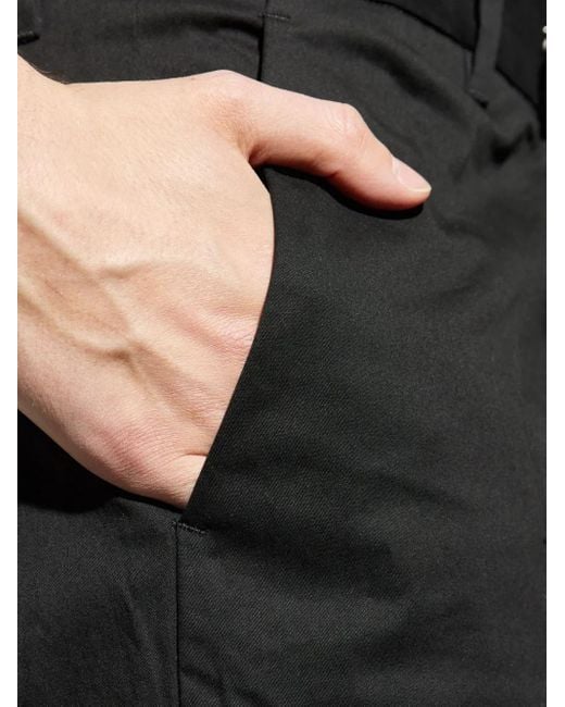 AllSaints Black Odin Trousers for men