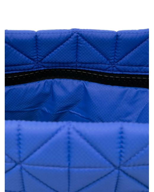 VEE COLLECTIVE Blue Small Vee Tote Bag
