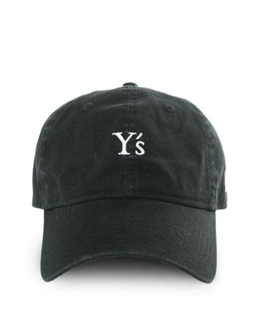 Y's Yohji Yamamoto Black X New Era 920Cs Logo Baseball Cap