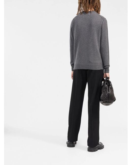 Maison Margiela Kasjmier Trui in het Gray voor heren