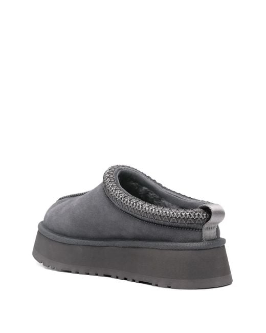 Ugg Gray Tazz Ii Braided Platform Mules