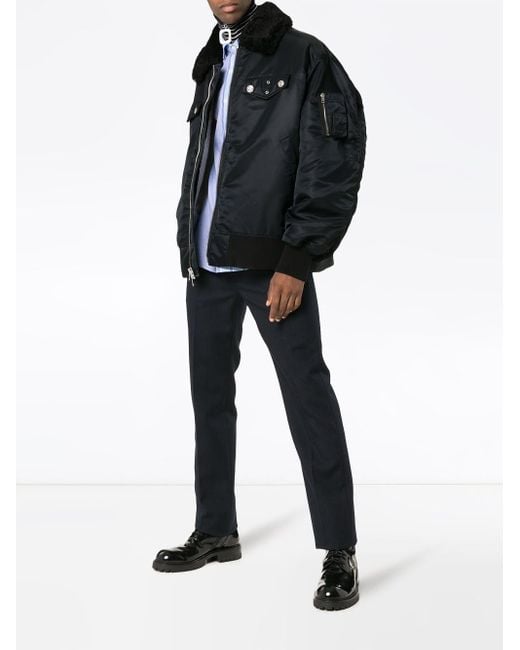calvin klein 205w39nyc bomber jacket