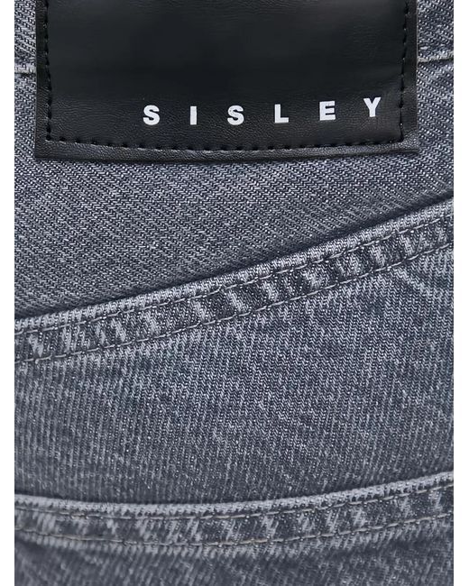 Sisley Blue Button-Fastening Jeans for men