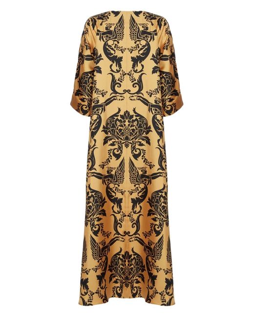 LaDoubleJ Muumuu Jurk in het Metallic