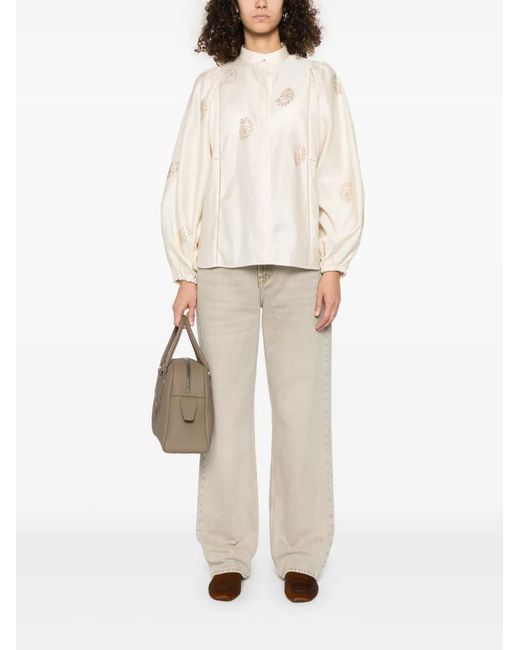 Max Mara Natural Shirts