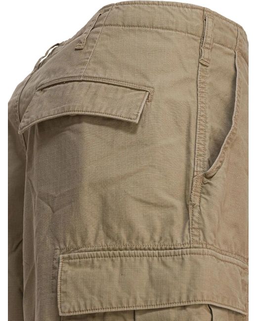 Nonnative Cargo-Shorts mit Falten in Natural für Herren