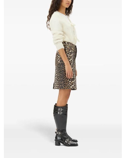 Ganni Black Skirts