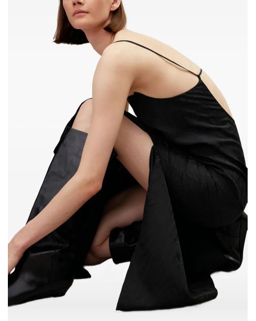 Rohe Black Indy Slip Maxi Dress