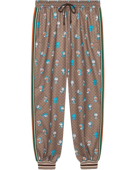 Pantaloni sportivi x Doraemon © Fujiko-Pro GG di Gucci in Multicolor da Uomo