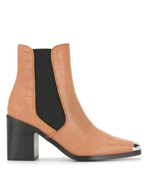 Senso White Toe Cap Boots